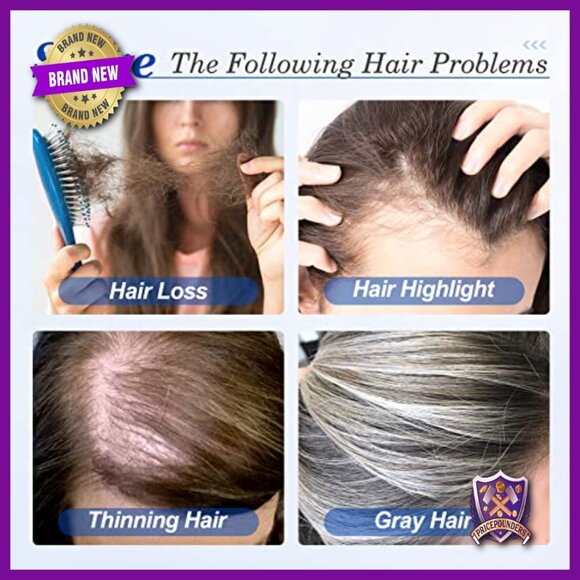 10 Inch Human Hair Topper Silk Base 130% Density for Thinning Hair main image 6